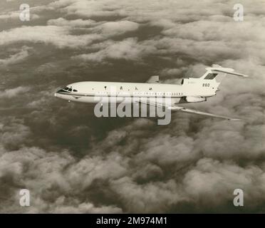 Hawker Siddeley HS121 Trident 2E, sous le n° G-AZFY, en République populaire de Chine. Banque D'Images