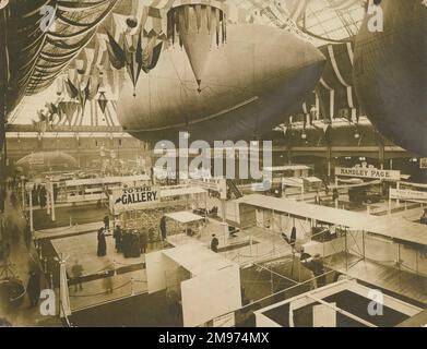 Exposition Olympia Aero et Motor Boat, 11-19 mars 1910. Banque D'Images