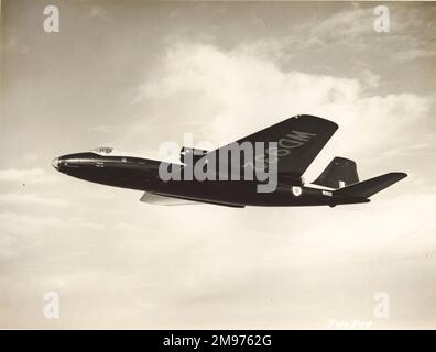 English Electric Canberra B2, WD932, a été présenté aux Américains et a été utilisé comme avion modèle pour le B-57A. Banque D'Images