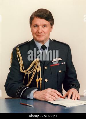 Maréchal en chef de l'air Sir Michael John Armitage, KCB, CBE, Chef d'état-major de la Défense (renseignement) 1985-1986 (1930- ). Banque D'Images