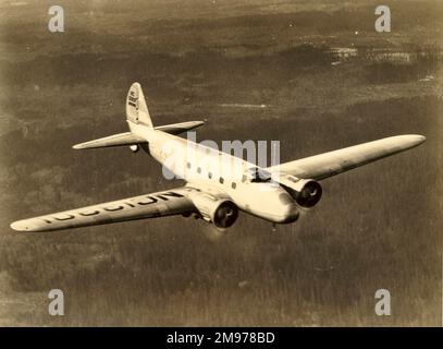 Le premier Boeing 247, NC13301, de United Air Lines. Banque D'Images