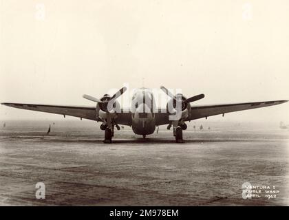 Lockheed Ventura I, AE762. Avril 1942. Banque D'Images