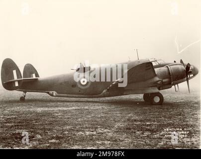 Lockheed Ventura I, AE762. Avril 1942. Banque D'Images