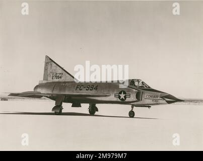 Le premier Convair YF-102 Delta Dagger, 52-7994. Banque D'Images