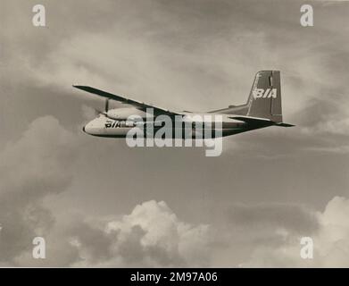 Handley page HPR7 Herald of British Island Airways. Banque D'Images