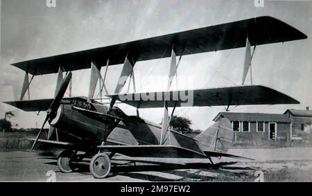 Curtiss L-1-une première tentative américaine de rattraper le développement des chasseurs européens. Banque D'Images