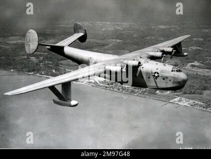 Martin XPB2M-1R Mars -ce bateau volant géant a commencé la vie comme un bombardier de patrouille, mais la poignée construite ont été convertis en transports, en pilant le Pacifique. Banque D'Images