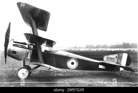 Sopwith Hispano - Suiza Triplane-construit et a volé de près après le plus petit Triplane en 1916, il n'est jamais allé dans la poroduction. Banque D'Images