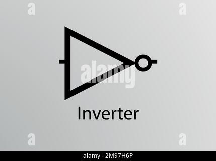 Symbole d'ingénierie du variateur, symbole vectoriel. Symboles techniques. Illustration de Vecteur