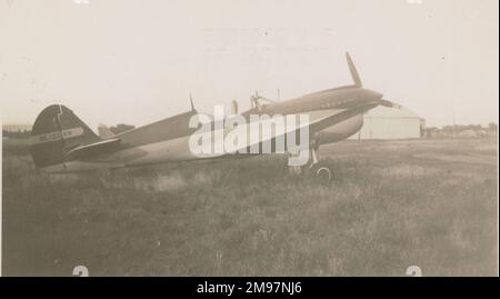 Curtiss P-40N Warhawk, NL1226N ans, appartient maintenant à la Force aérienne commémorative. Banque D'Images