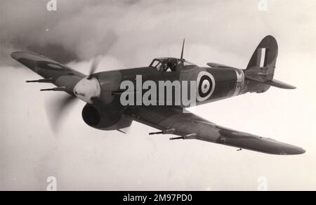 Hawker Typhoon, R7700. Banque D'Images