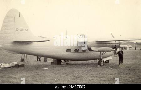 Le prototype Percival P50 Prince, G-ALCM. Banque D'Images