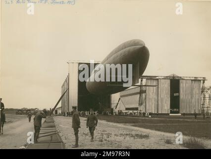 Navire naval NO3, Astra Torres, à Farnborough, le 12 juin 1913. Banque D'Images
