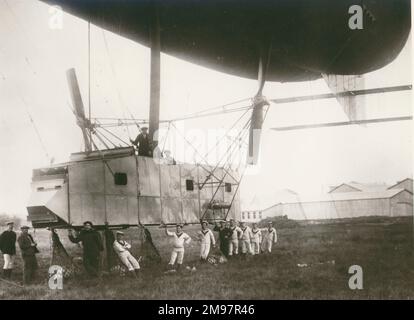 La télécabine du navire naval NO3, Astra Torres. Banque D'Images