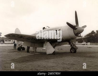 Hawker Sea Fury FB11, WJ288. Banque D'Images