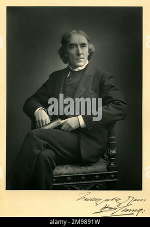 Henry Irving (1838-1905), acteur-gérant anglais. Banque D'Images