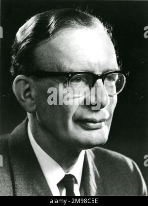 Professeur David Keith-Lucas, FRAeS, président de la Royal Aeronautical Society 1968-1969. Banque D'Images