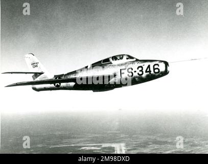 République F-84F Thunderstreak, 51-1346. Banque D'Images