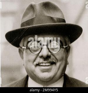 Sir Sultan Muhammed Shah, Aga Khan III (1877-1957). Banque D'Images