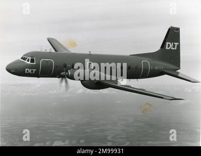 Hawker Siddeley série HS748 2A, G-BCDZ, de DLT. Banque D'Images