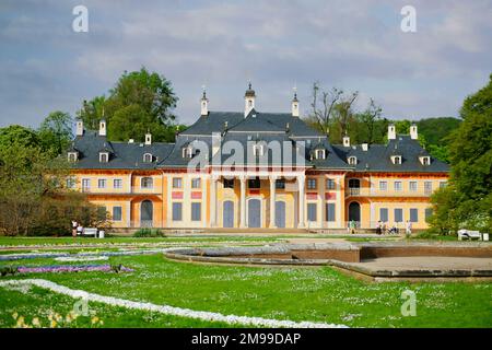 Château de Pillnitz à Dresde, Allemagne Banque D'Images