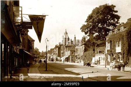 North Street, Midhurst, West Sussex. Banque D'Images