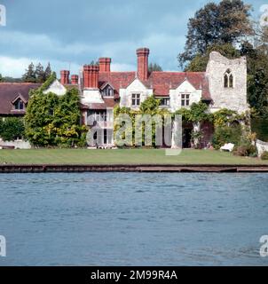 Abbaye de Medmenham, Medmenham, Buckinghamshire. Banque D'Images