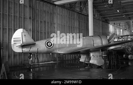 Type de chasseur 11 - Curtiss Hawk 75N au Musée de la Royal Thai Air Force à la base aérienne de Don Mueang Royal Thai. Banque D'Images