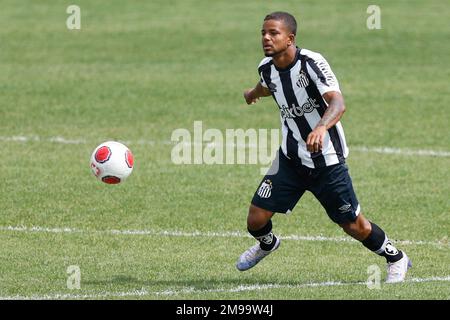 Diadema, Brésil. 17th janvier 2023. SP - Diadema - 01/17/2023 - COPA SAO PAULO 2023, SANTOS X AGUA SANTA - joueur Santos lors d'un match contre Agua Santa à l'Arena Inamar pour le championnat de Copa Sao Paulo 2023. Photo: Marcello Zambrana/AGIF/Sipa USA crédit: SIPA USA/Alay Live News Banque D'Images