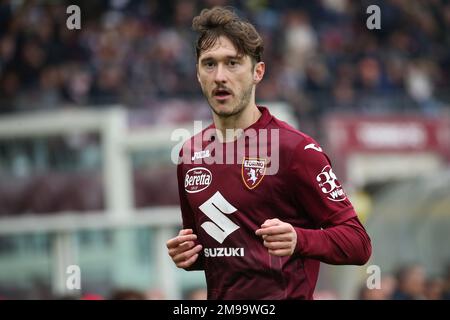Turin, Italie. 15th janvier 2023. Alexey Miranchuk (FC de Turin) pendant le FC de Turin vs Spezia Calcio, football italien série A match à Turin, Italie, 15 janvier 2023 crédit: Agence de photo indépendante/Alamy Live News Banque D'Images