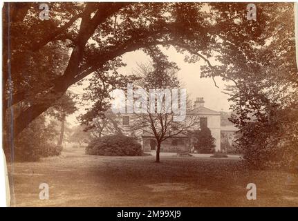 La résidence de James Watt, Heathfield Hall, Handsworth, propriété plus tard de George Tangye. Banque D'Images