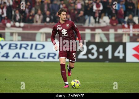 Turin, Italie. 15th janvier 2023. Alexey Miranchuk (FC de Turin) pendant le FC de Turin vs Spezia Calcio, football italien série A match à Turin, Italie, 15 janvier 2023 crédit: Agence de photo indépendante/Alamy Live News Banque D'Images