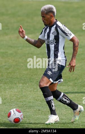 Diadema, Brésil. 17th janvier 2023. SP - Diadema - 01/17/2023 - COPA SAO PAULO 2023, SANTOS X AGUA SANTA - Ivonei Santos joueur lors d'un match contre Agua Santa à l'Arena Inamar stade pour le championnat de Copa Sao Paulo 2023. Photo: Marcello Zambrana/AGIF/Sipa USA crédit: SIPA USA/Alay Live News Banque D'Images