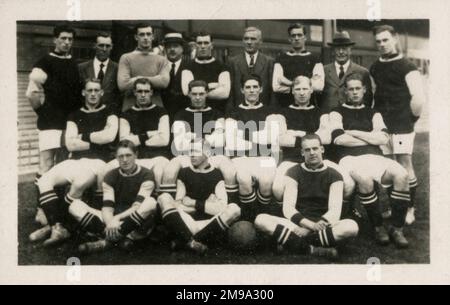 Aston Villa football Club - équipe de la saison 1922-23. Banque D'Images