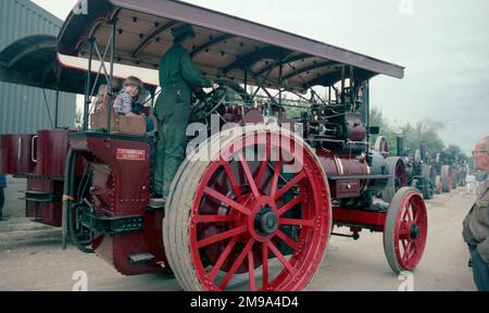 Moteur général Marshall, regn. BD5414, numéro 43560 Winifred. Construit en 1905 par Marshall, Sons & Co., avec un moteur composé de PSN 6. Banque D'Images