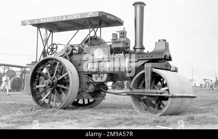 Fabricant : WM. Allchin Ltd., at the Globe Works, Northampton Type: Rouleau de route Numéro: 1187 Construit: 1901 enregistrement: NH 3417 cylindres: Un seul PSN: 6 Banque D'Images