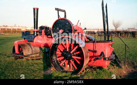 Fabricant: Aveling & porter Type: Rouleau de route Numéro: 10510 Construit: 1923 enregistrement: PR 509 classe: C cylindres: Simple PSN: 4 Banque D'Images