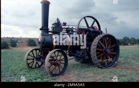 Fabricant : John Fowler & Co. De Leeds. Type: Usage général Numéro du moteur: 8282 Construit: 1899 enregistrement: AC 9321 classe: B4 cylindres: Un seul PSN: 8 Nom: Berkswell Banque D'Images