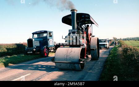 Fabricant : John Fowler & Co. De Leeds. Type: Rouleau de route Numéro: 18882 Construit: 1931 enregistrement: GS 2538 classe: Cylindres d'ADN: Nom composé: No.1 Banque D'Images