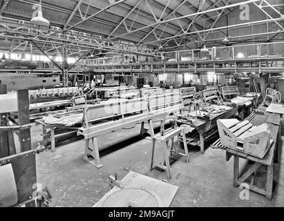 Aérodrome de Heston en mai 1939. Heston était un aérodrome situé à l'ouest de Londres, en Angleterre, opérationnel entre 1929 et 1947. Banque D'Images