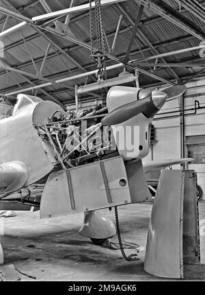 Aérodrome de Heston en mai 1939. Heston était un aérodrome situé à l'ouest de Londres, en Angleterre, opérationnel entre 1929 et 1947. Banque D'Images