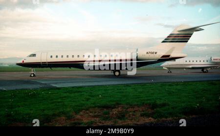 Bombardier BD-700-1A10 Global Express N70EW (msn 9026) Banque D'Images