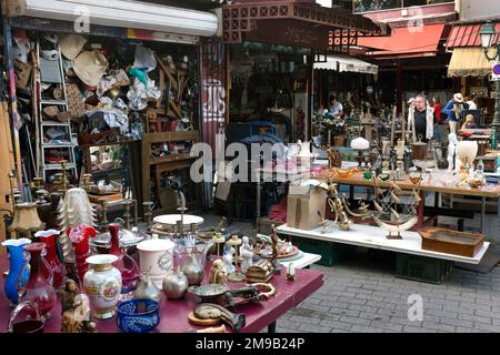 Marché aux puces de Monastiraki, Athènes, Grèce Banque D'Images