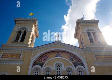 Église Saint Spyridon, Pirée, Athènes, Grèce Banque D'Images