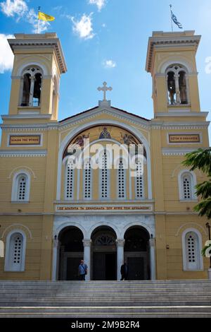 Église Saint Spyridon, Pirée, Athènes, Grèce Banque D'Images