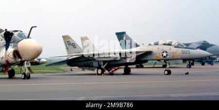 United States Navy (USN) - Grumman F-14A Tomcat. Banque D'Images