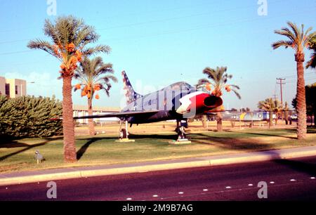 North American F-100D Super Sabre Banque D'Images