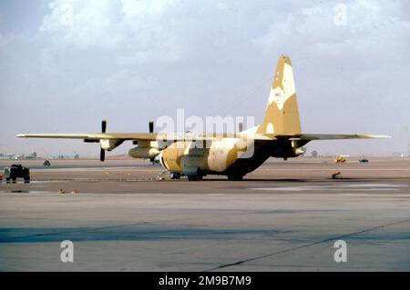 United States Air Force (USAF) - Lockheed C-130E-LM Hercules 63-7767 (MSN 382-3833) Banque D'Images