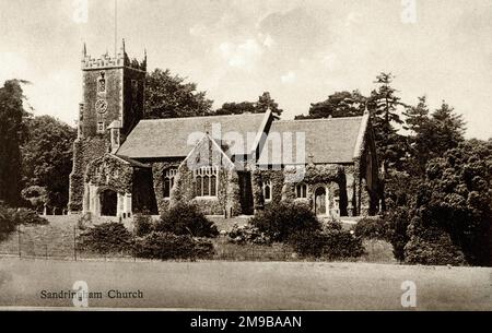 Église Sandringham, Norfolk Banque D'Images