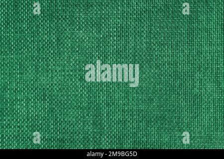 Tissus d'ameublement jacquard, texture en tissu vert épais. Toile de fond, mobilier matière textile, papier peint, toile de fond. Gros plan sur la structure en tissu. Banque D'Images
